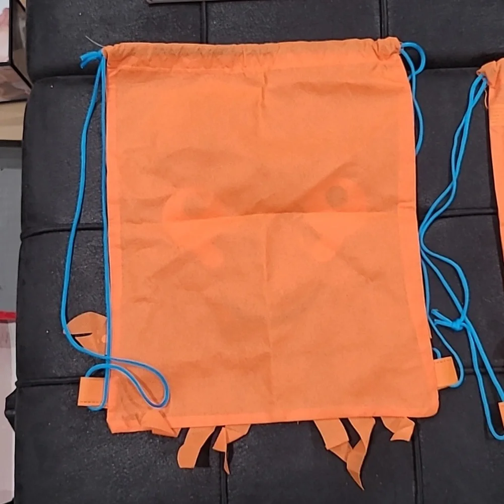 2 Octopus 🐙 Drawstring Backpacks